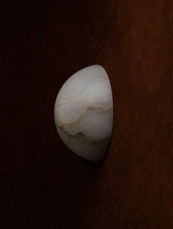 Hemisphere 7.5" shown in Alabaster